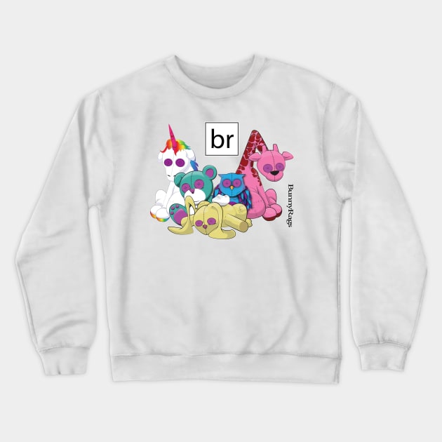 BunnyRags Stuffed Animals Crewneck Sweatshirt by BunnyRags